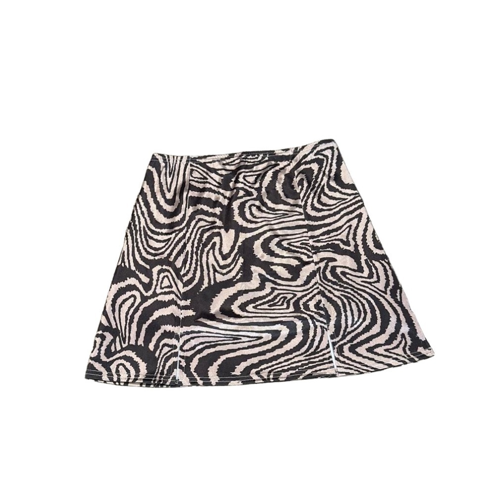 Urban Outfitters Zebra Print Mini Skirt